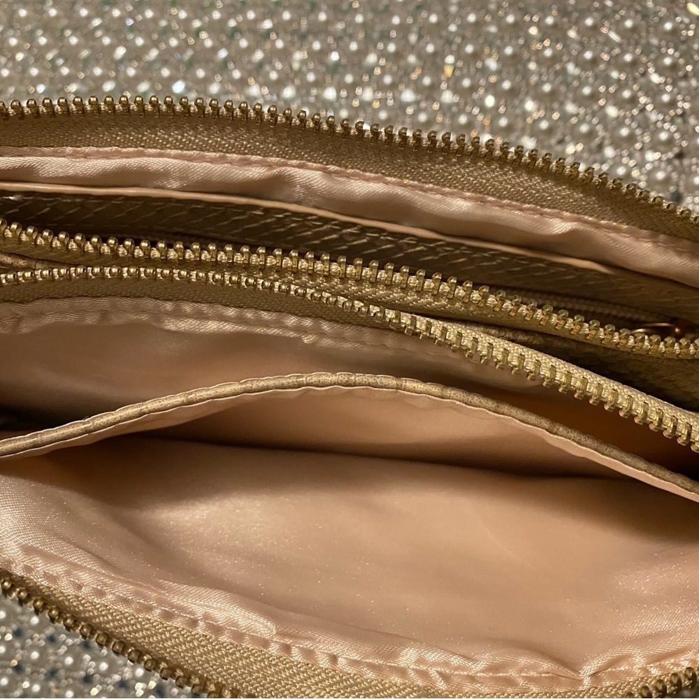 Bebe Python Clutch - image 4